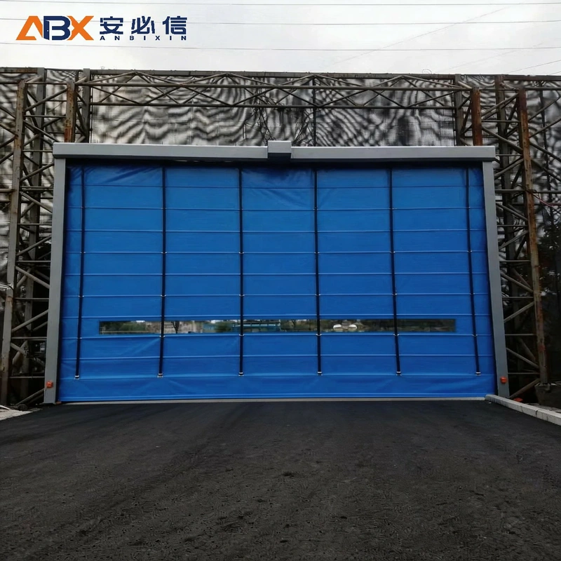 白山市软帘堆积门